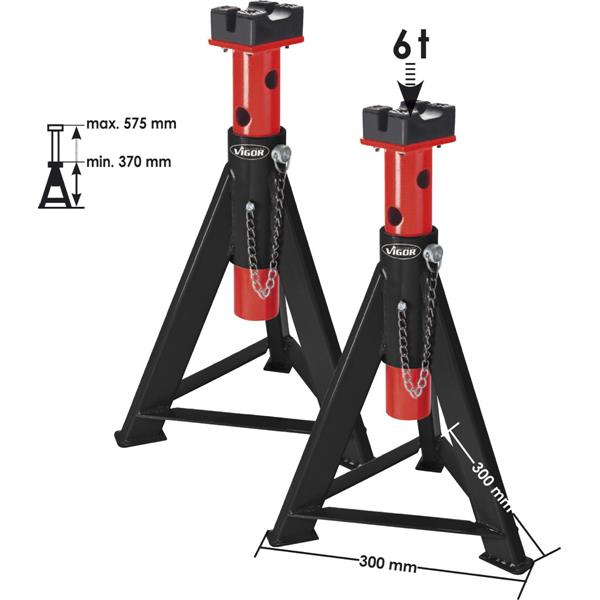 Vigor V2648 safety stand, 6 t