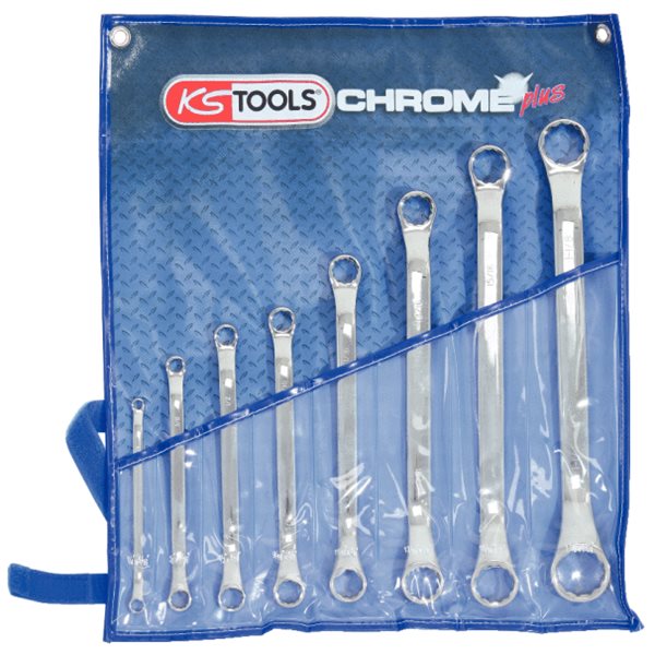 KS-Tools 518.3120 CHROME+ Doppelringschlüssel-Satz 