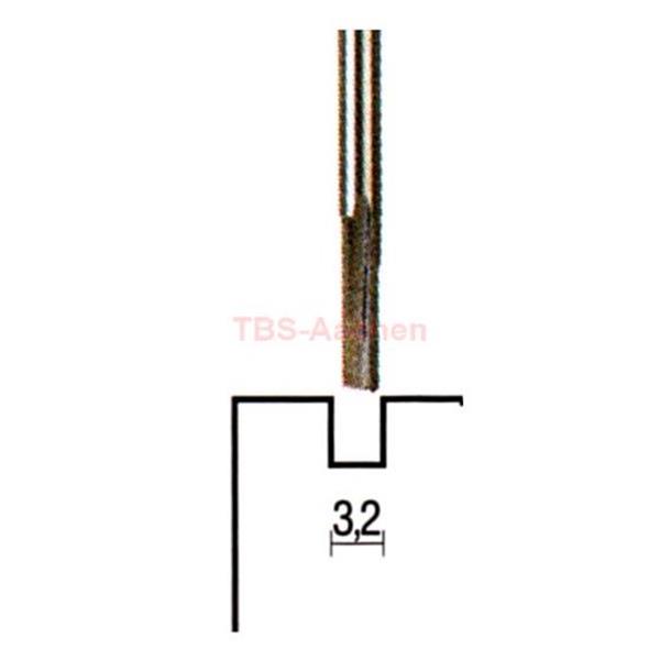 Proxxon 29024 HSS Nutfräser, 3,2 mm 