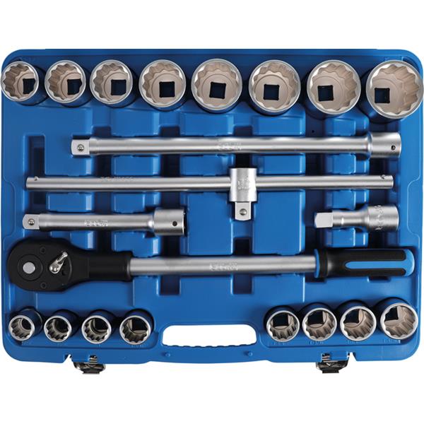 BGS 1107 Socket Set, 20 mm (3/4"), Inch Sizes, 21 pcs.