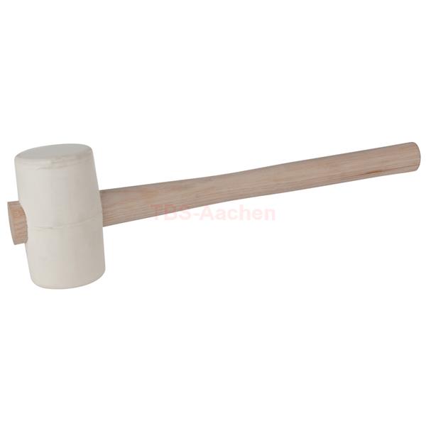 KS-Tools 140.1235 Gummihammer weiss, 500g 
