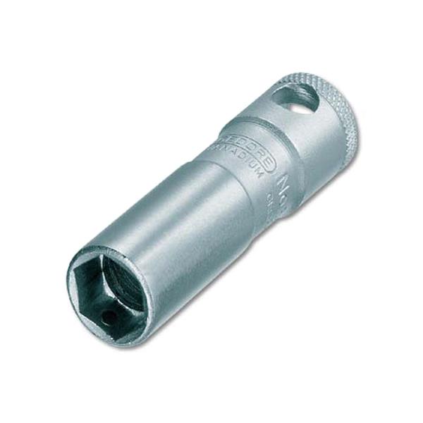 Gedore 54 MH Spark plug socket with magnet 16 mm 1 /2"