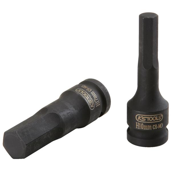 KS-Tools 911.0931 1/2" Impact bit socket hexagon, 17mm