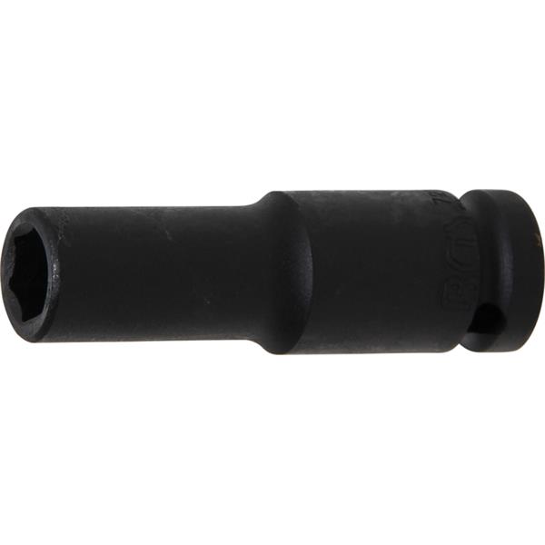 BGS 7212 Kraft-Steckschlüssel-Einsatz Sechskant, t ief, Antrieb Innenvierkant 12,5 mm (1/2"), SW 12 m