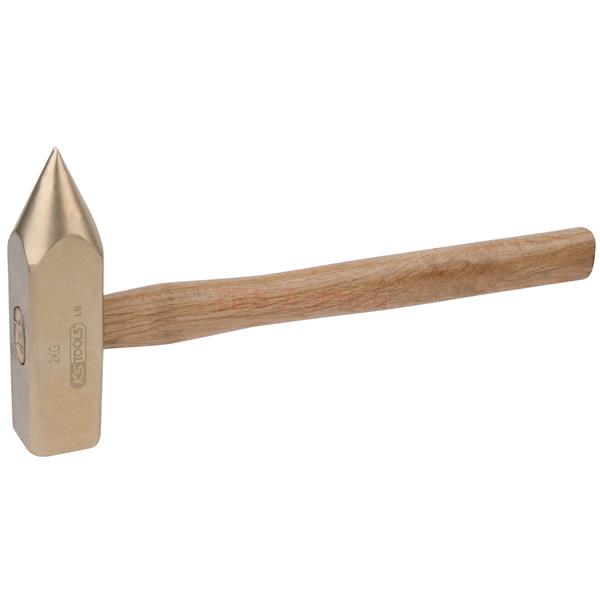 KS-Tools 963.2130 BRONZEplus Loch-/Durchschläger 1 000 g, mit Hickorystiel