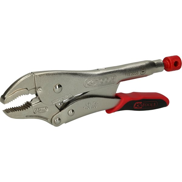 KS-Tools 115.2033 Gripzange mit Easy-Release,55mm, L=250mm