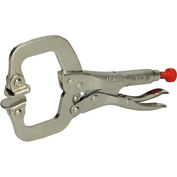 KS-Tools 115.1178 Schweiß-Klammer-Gripzange,125mm 