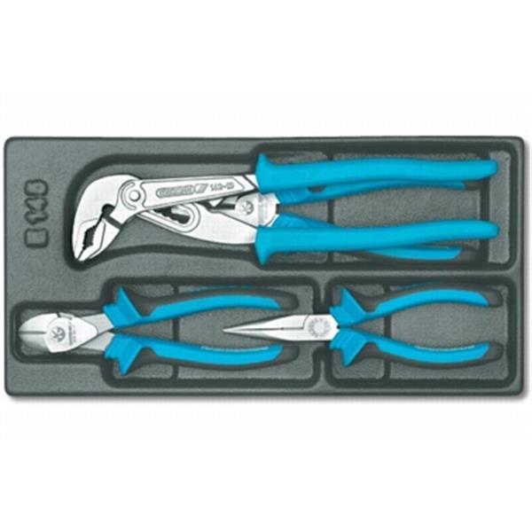 Gedore 1500 ES-145 Pliers set in 1/3 ES ES tool mo dule