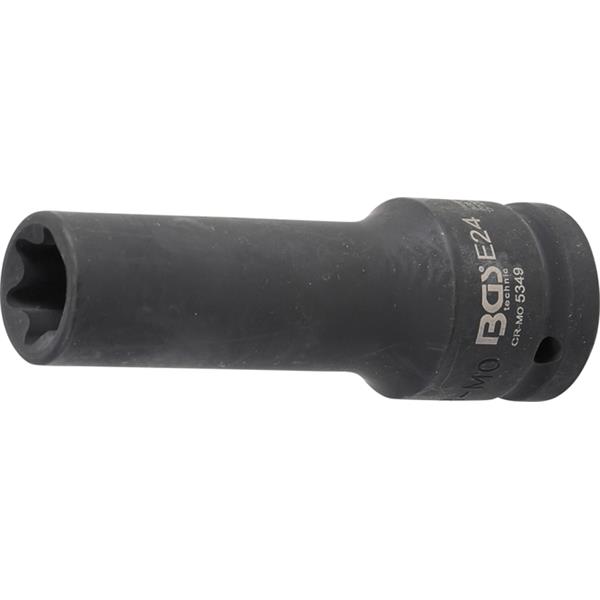 BGS 5349 Impact Socket E-Type, deep, 20 mm (3/4") Drive, E24