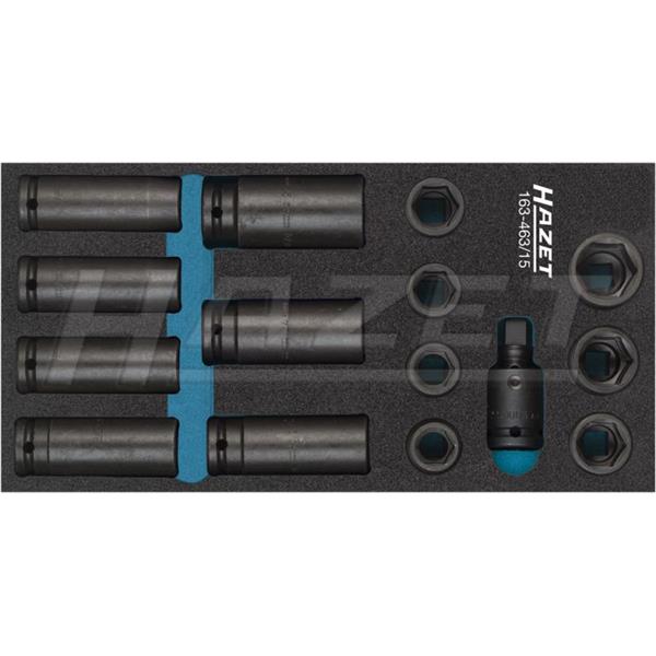 Hazet 163-463/15 Impact socket set