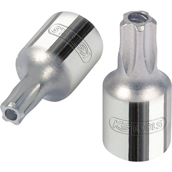 KS-Tools 918.1581 1/4" CHROME+ Bit-Stecknuss 5st 