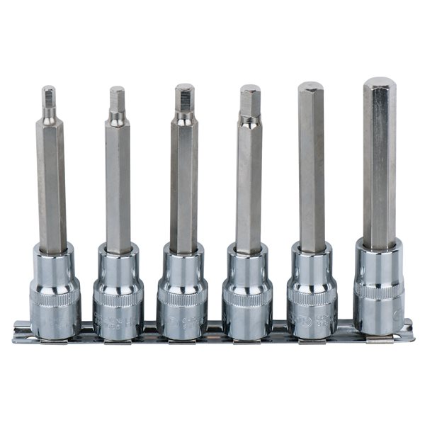 KS-Tools 918.1336 1/2"CHROME+Bit-Stecknuss-Satz 