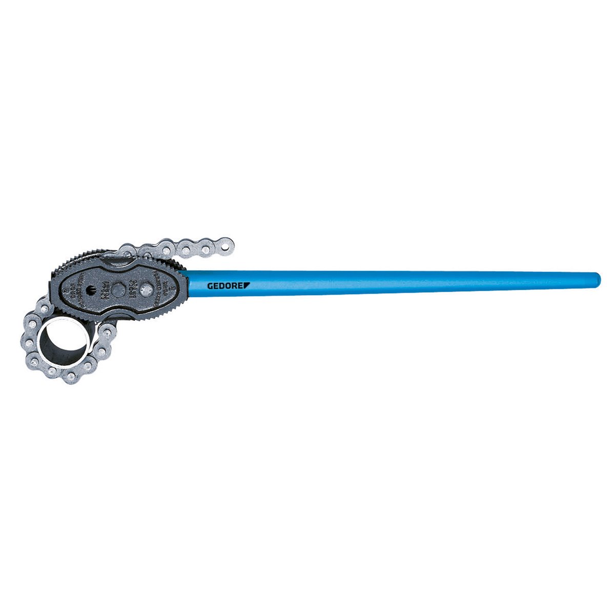 Gedore 122008 Chain pipe wrench, American pattern 1.1/2-8"