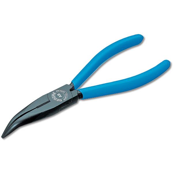 Gedore 8132 AB-200 TL Bent nose telephone pliers a ngled 200 mm dip-insulated