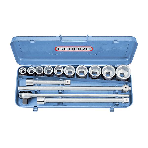 Gedore 32 EMZ Socket set 3/4" 14 pcs hex 22-50 mm 