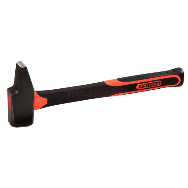 KS-Tools 142.1031 Schlosserhammer m.Fiberglasstiel 