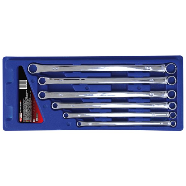 KS-Tools 518.0800 CHROME+Doppelringschlüssel-Satz 