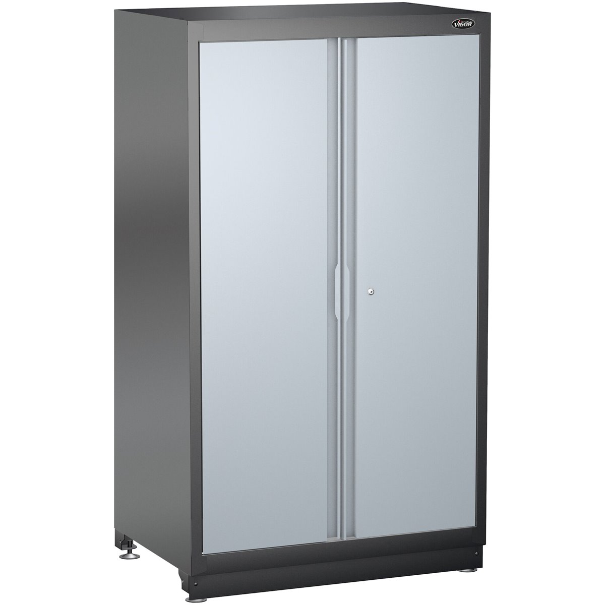 Vigor V6000-03XD Doppel-Flügeltür-Schrank, hoch extratief, 700 mm