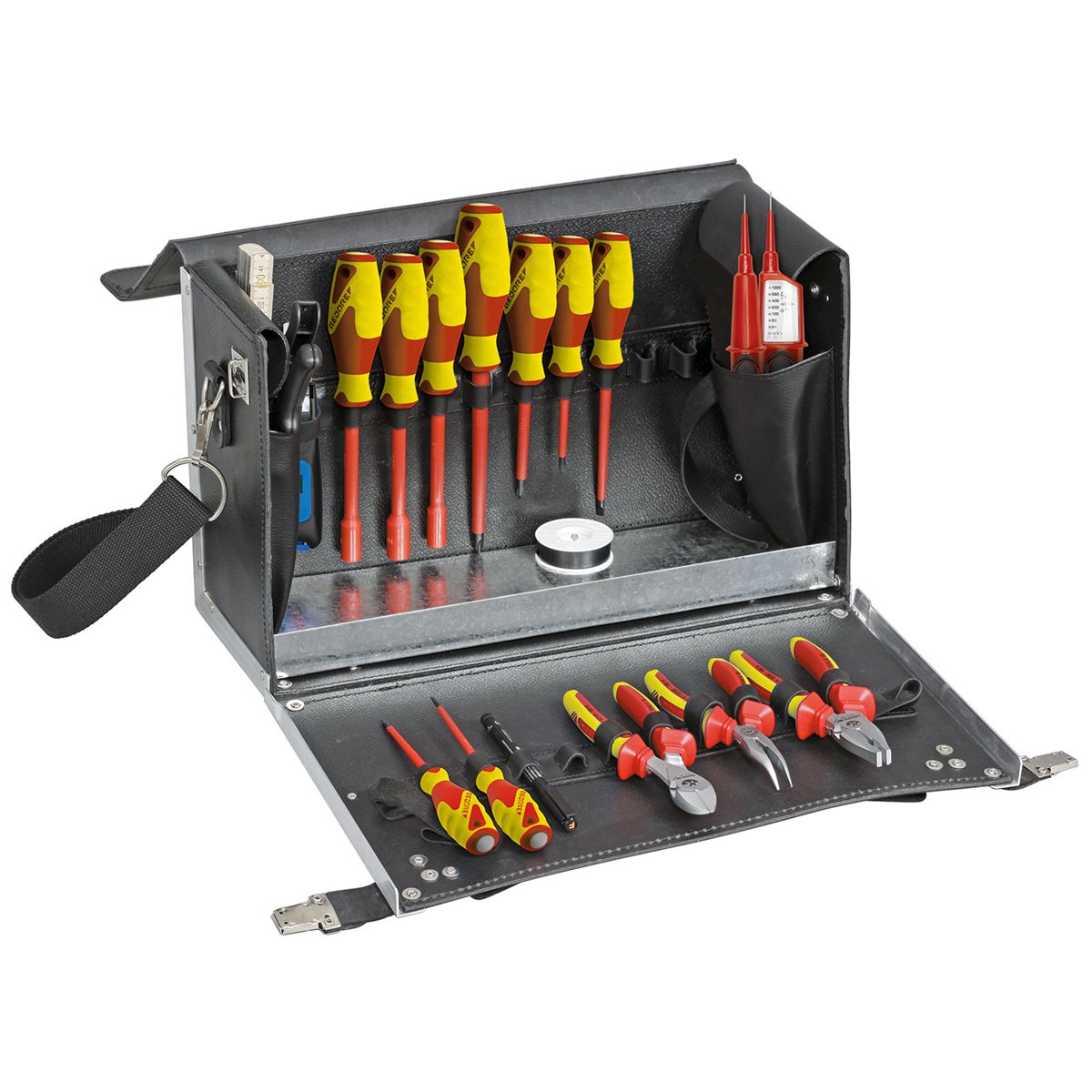 Gedore 1091 Electricians tool case 18 pcs 