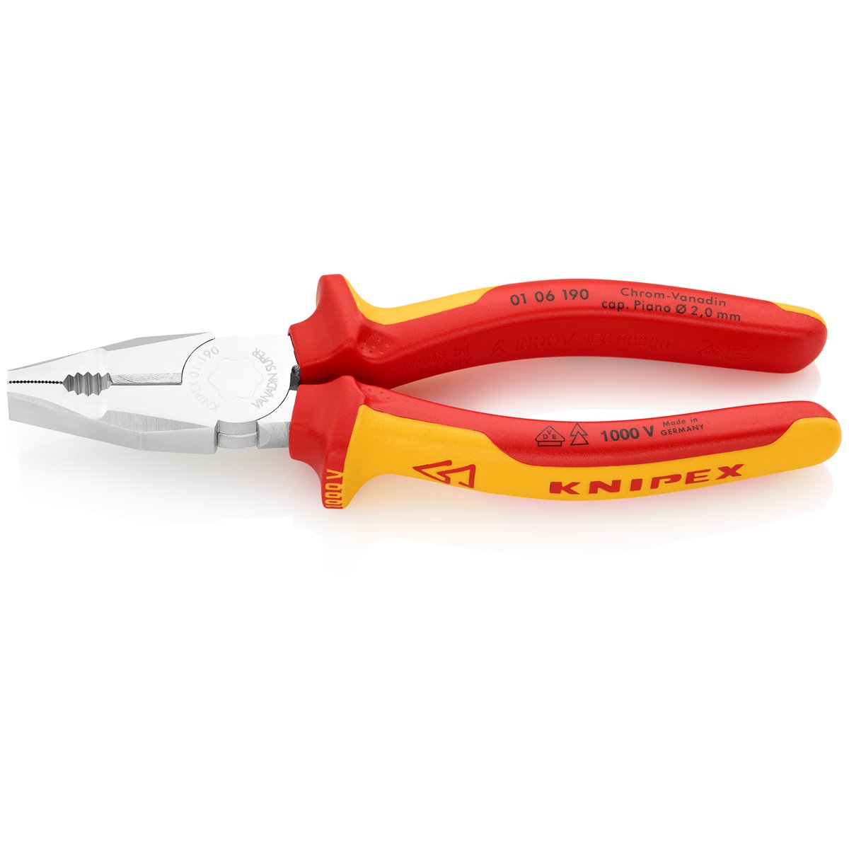 Knipex 01 06 190 COMBINATION PLIERS 