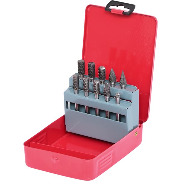 KS-Tools 515.3210 HM Frässtift-Satz in Stahlblechk 