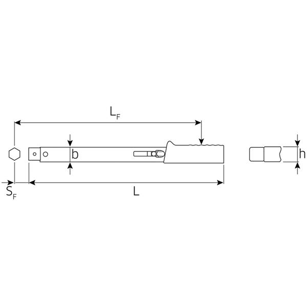 Stahlwille 730/II65 Quick Drehmomentschl. 130-650 loesend