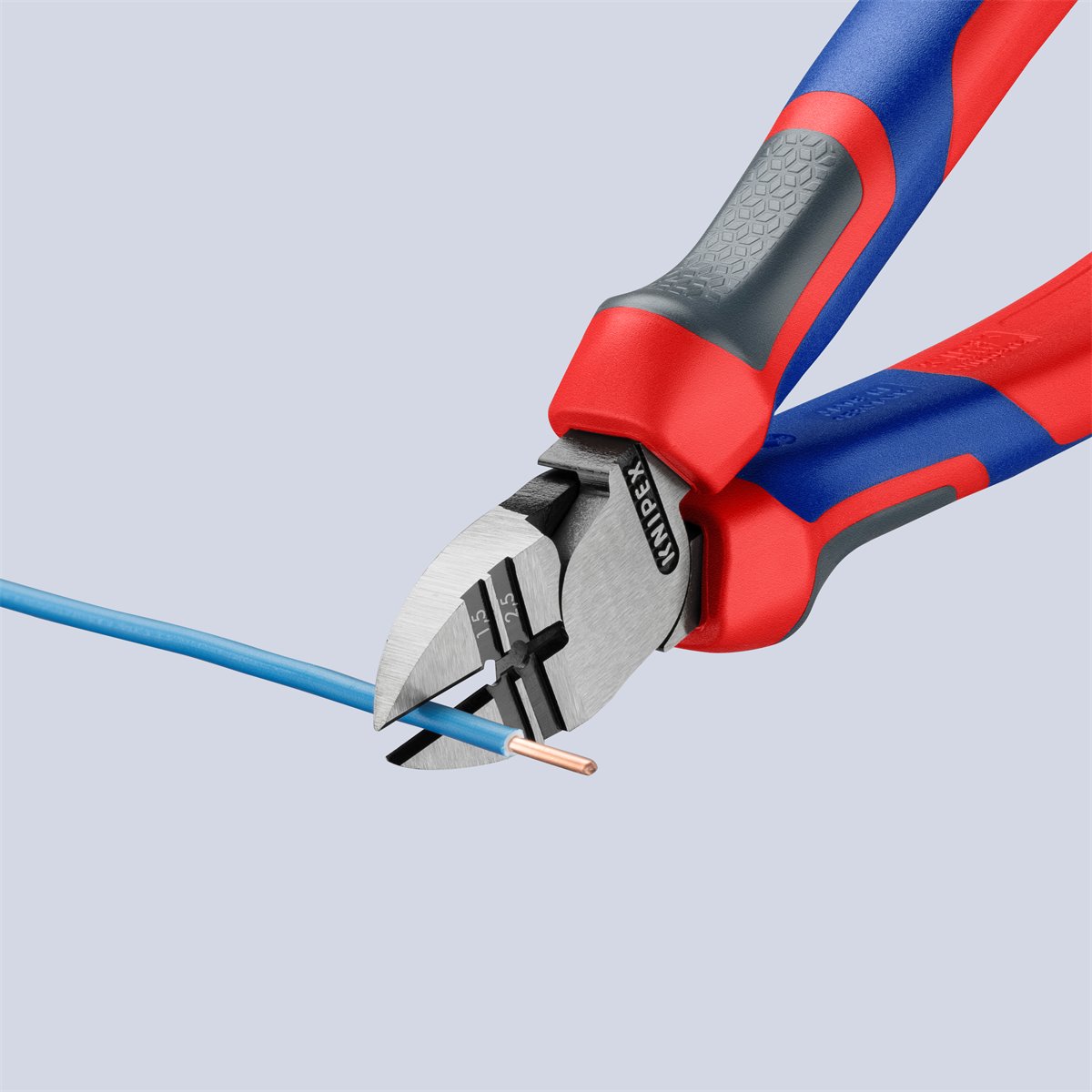 Knipex 14 22 160 Abisolier-Seitenschneider - neue Comfort-Griffhüllen 2024