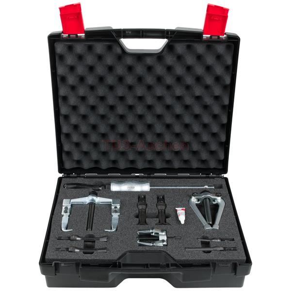 KS-Tools 660.0022 Precision internal extractor and puller set, 10 pcs, Ø10-45mm