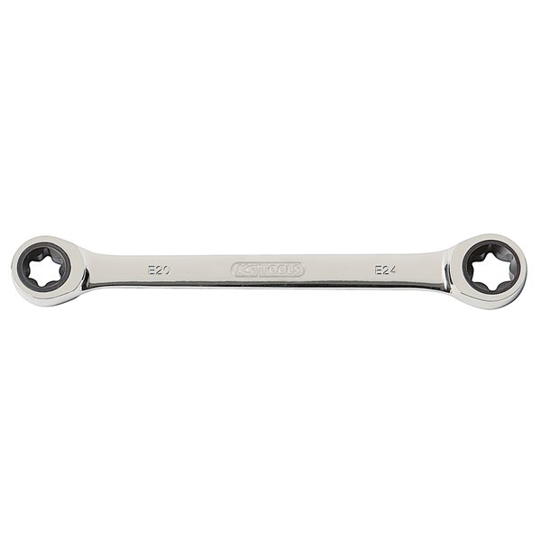 KS-Tools 503.4355 GEAR+ TX-E-Doppelringschlüssel,E 