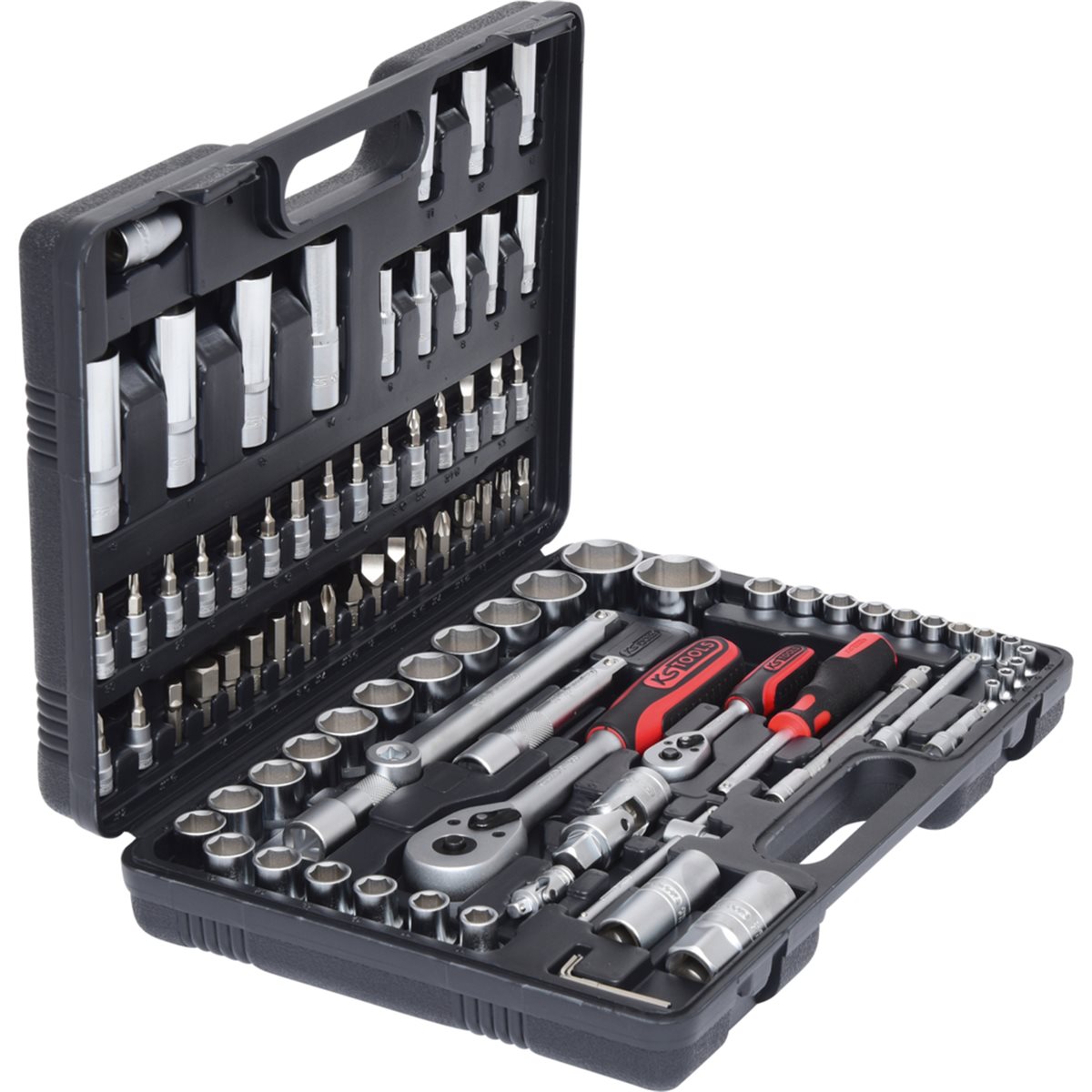 KS-Tools 911.0694 1/4" +1/2" Socket set, 94 pcs