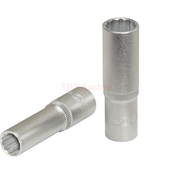 KS-Tools 917.3987 3/8" 12-kant-Stecknuss,lang,5/ 