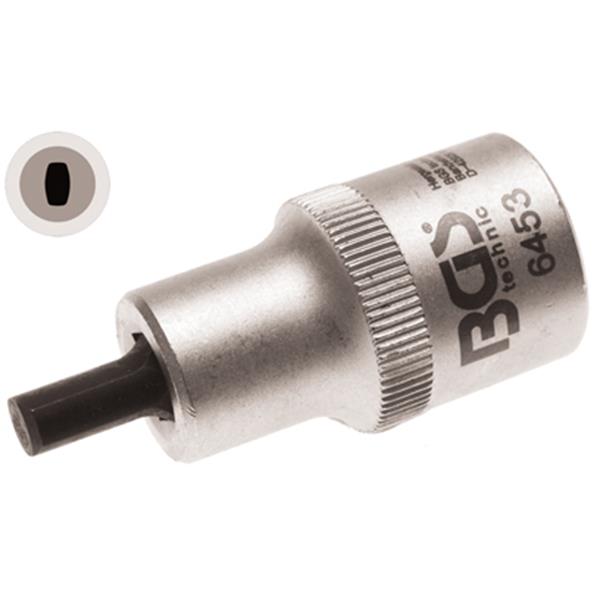 BGS 6453 Spreader Socket for Spring Strut Clamps, 12.5 mm (1/2") Drive, 5.5 x 8.2 mm