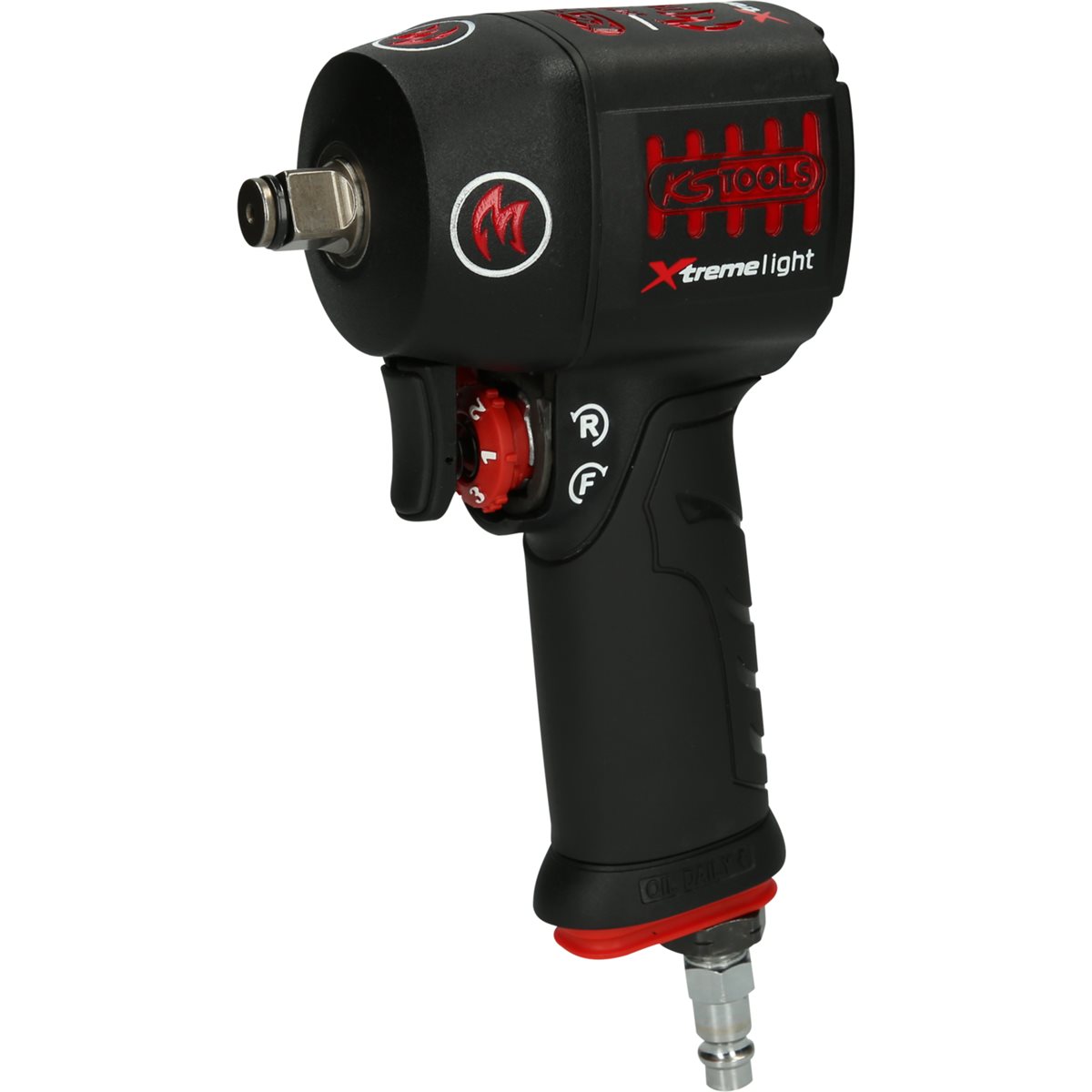 KS-Tools 515.1150 1/2&quot; Xtremelight High Performance Pneumatic impact wrench 1.390 Nm