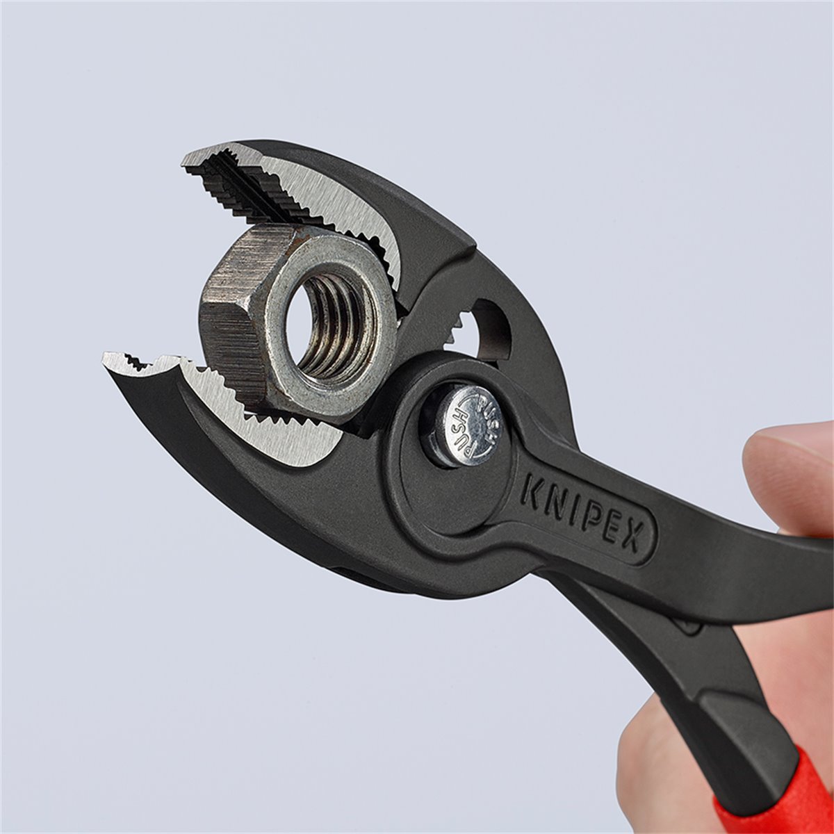 Knipex 82 01 200 TwinGrip Frontgreifzange 200 mm Griff mit Kunststoff überzogen