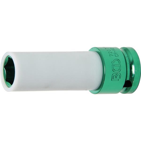 BGS 7207 Protective Impact Socket, 12.5 mm (1/2") Drive, 15 mm