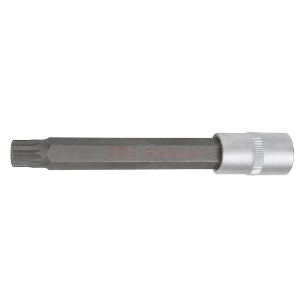 KS-Tools 911.1394 1/2" Bit-Stecknuss XZN M9, Länge 140 mm