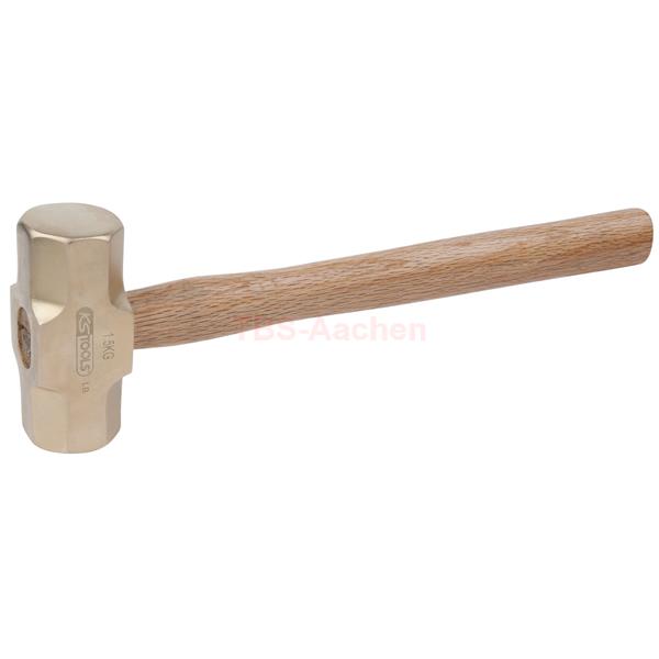 KS-Tools 963.2085 BRONZEplus Minenhammer 8000 g, m it Hickorystiel