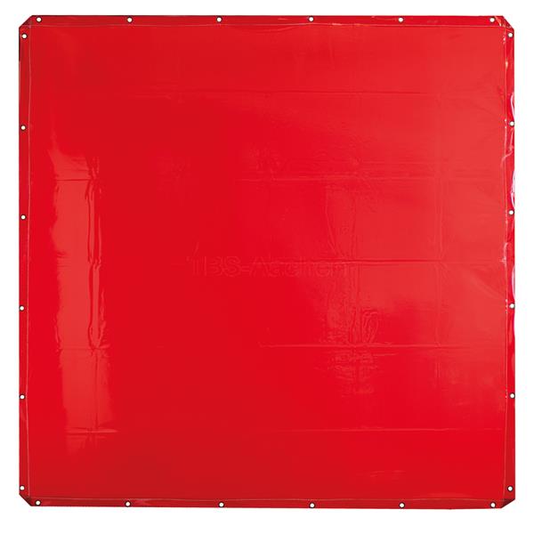 KS-Tools 985.7028 Schweißerschutzplane, rot 