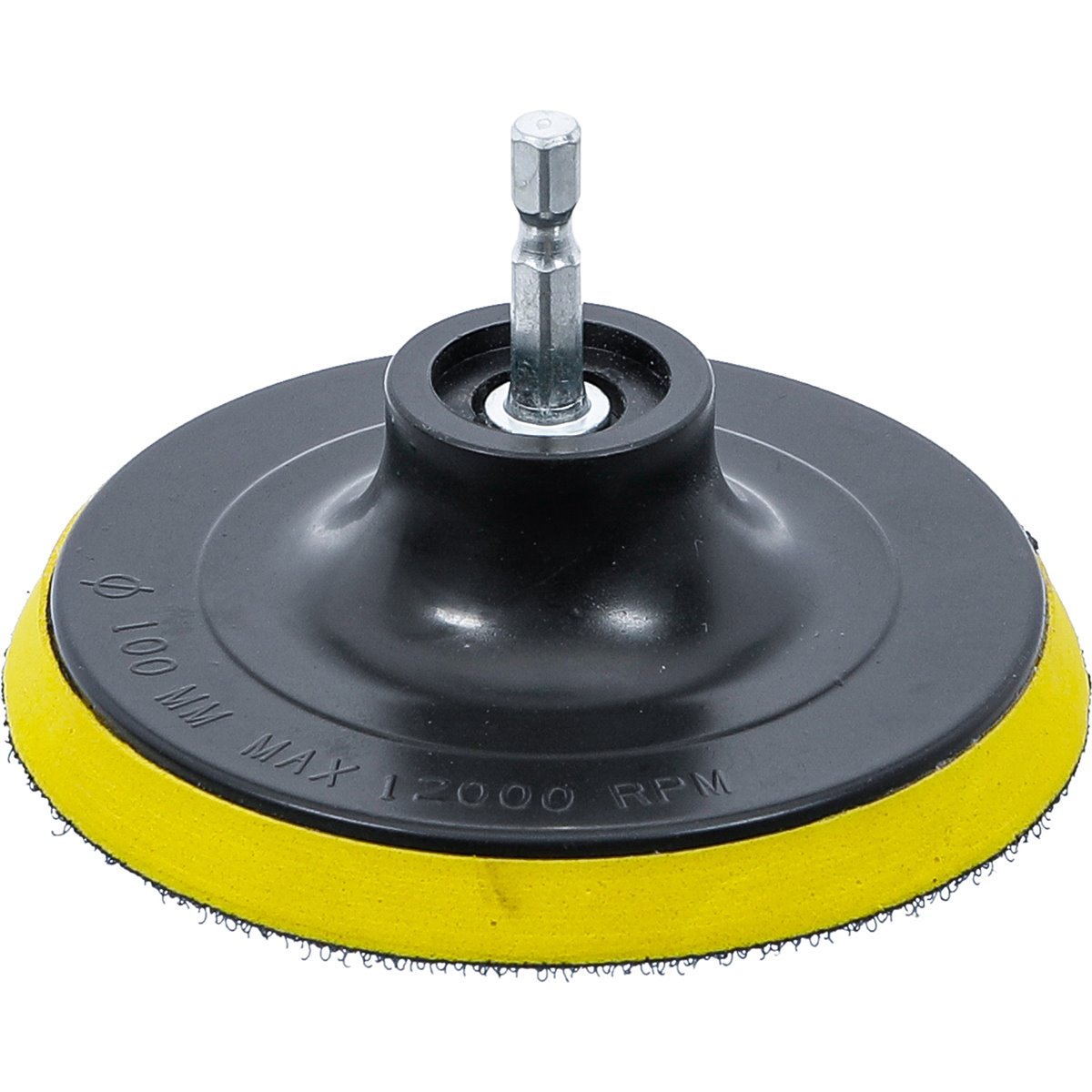 BGS 74370 Hook and Loop Pad, for BGS 74367, 6.3 mm (1/4") Drive, Ø 100 mm