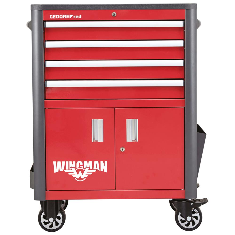 Gedore red R20200004 Tool trolley WINGMAN 4draw. 1 