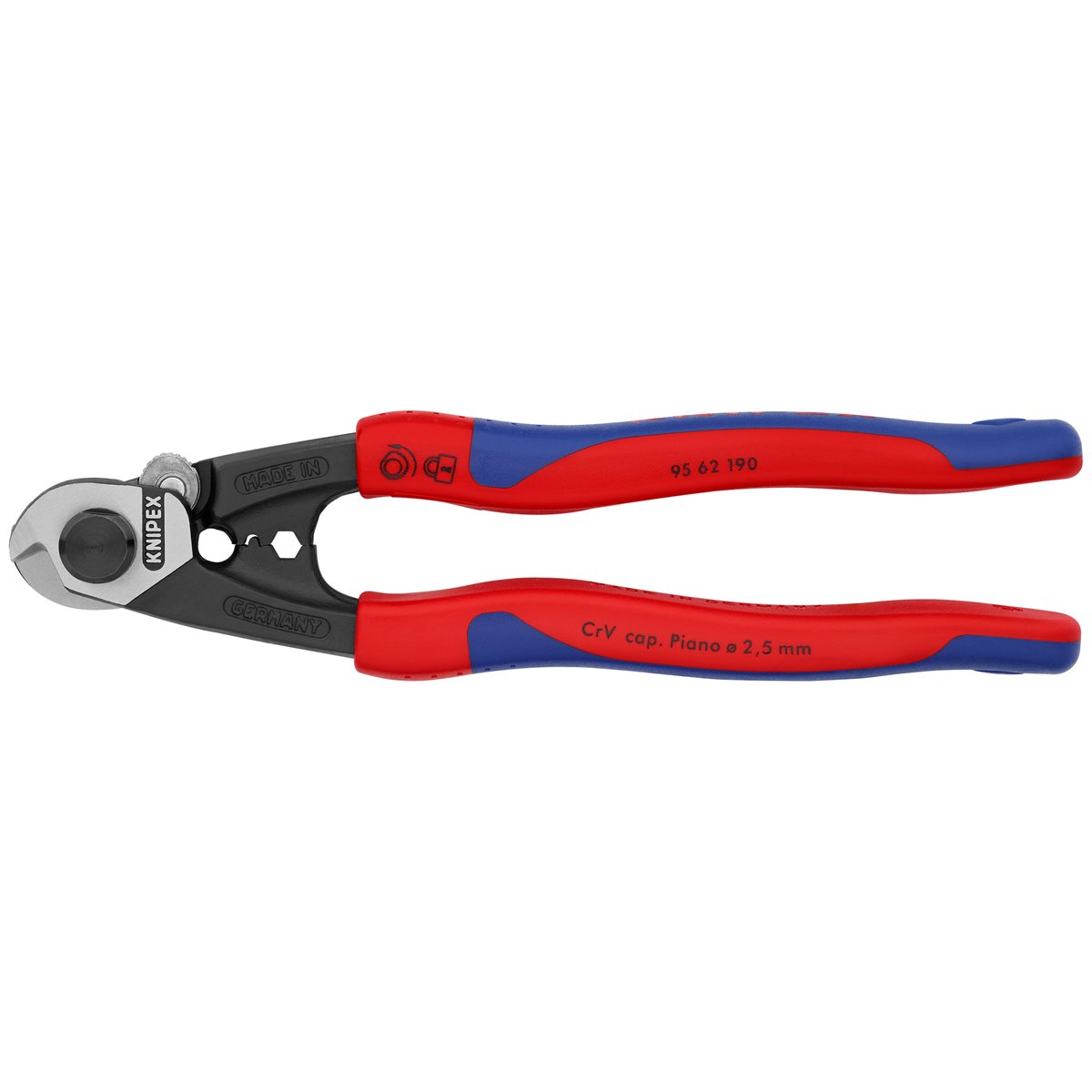 Knipex 95 62 190 WIRE ROPE CUTTERS 