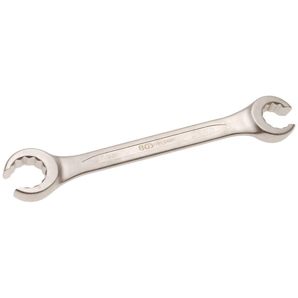 BGS 1761-24x27 Double Ring Spanner, open Type, 24 x 27 mm