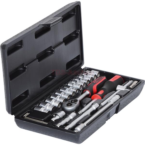 KS-Tools 911.0625 1/4" Socket set, 25 pcs