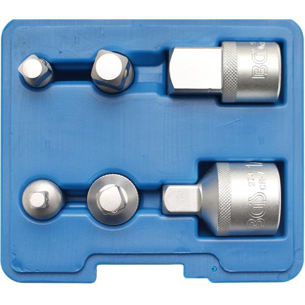 BGS 199 Adaptor Set, 6 pcs. 