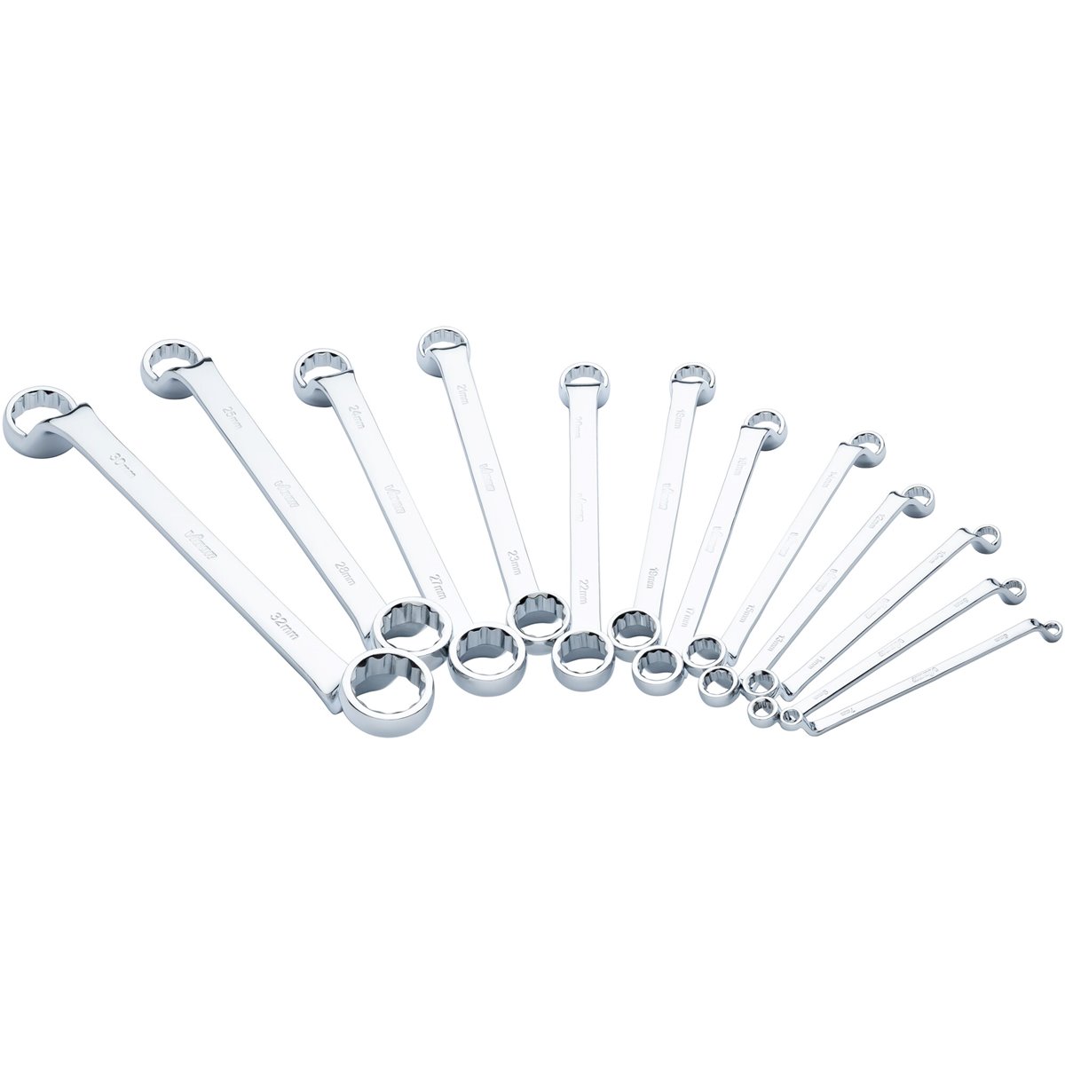 Vigor V7750/12 Doppel-Ringschlüssel Satz, 12-tlg. 