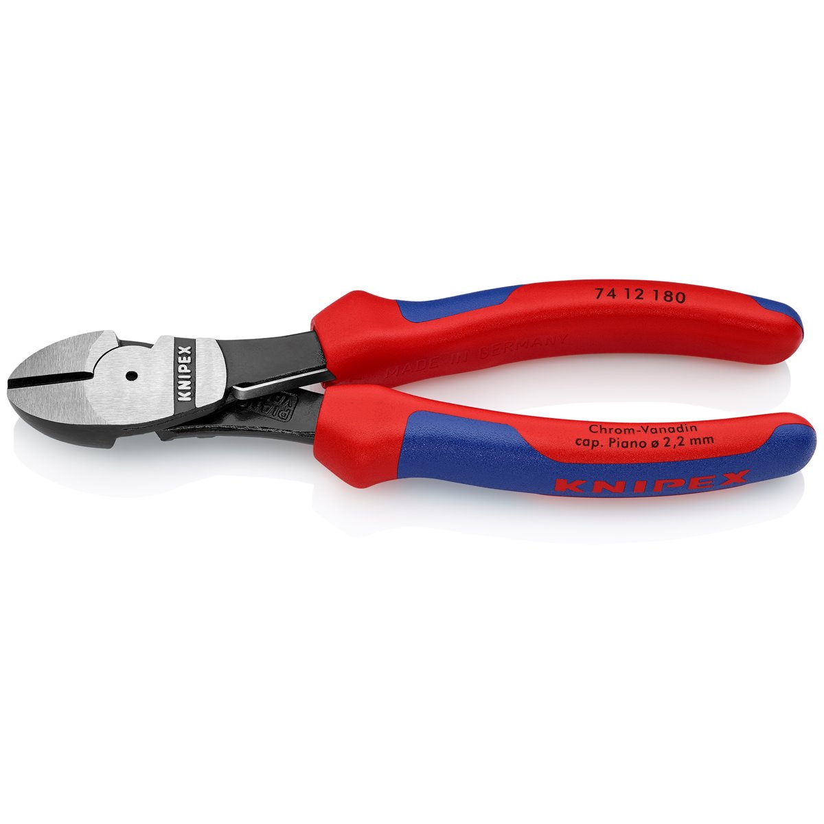 Knipex 74 12 180 DIAGONAL CUTTING NIPPERS 