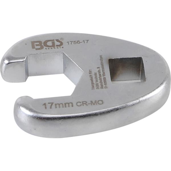 BGS 1756-17 Crowfoot Spanner, 10 mm (3/8") Drive, 17 mm