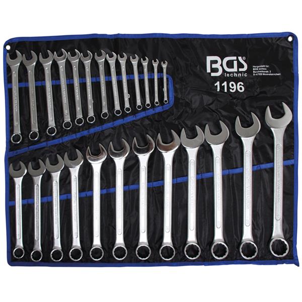 BGS 1196 Combination Spanner Set, 6 - 32 mm, 25 pc s.