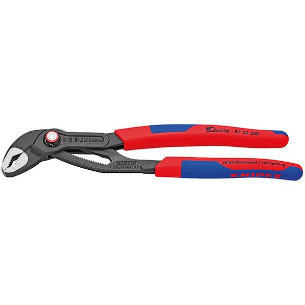 Knipex 87 22 250 Cobra® QuickSet Wasserpumpenzange