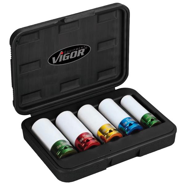 Vigor V2257 impact socket set